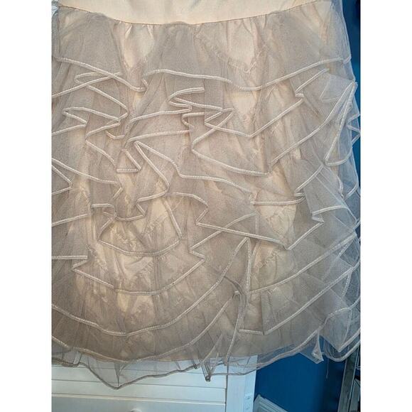 BCBGENERATION NATURAL POLYESTER TUTU VDN6P752/DC1111 DRESS SIZE 0 - Picture 7 of 16